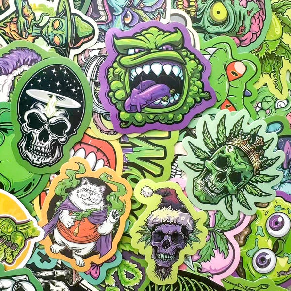Mcfreaky Sticker Freaky Stickers - Etsy