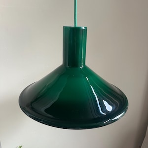 Vintage Holmegaard P&T Pendel - Michael Bang - Lámpara de diseño danesa