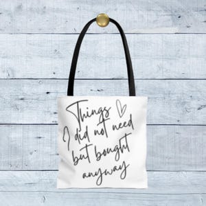 Tote Bag, Shopper Bag, Reusable Grocery Bag, Eco-Friendly Tote, Recycled Tote, Funny Shopping Bag