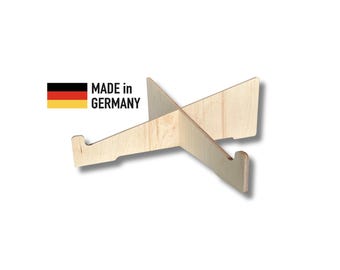 Nachhaltiger Laptop Ständer aus Holz - Schulstart/Studienstart
