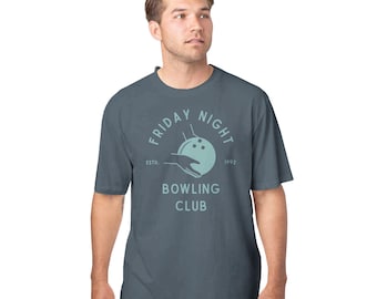 Friday Night Bowling Club – Unisex Gray Tshirt