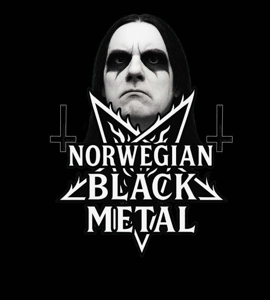 Norwegian Black Metal - Etsy Canada