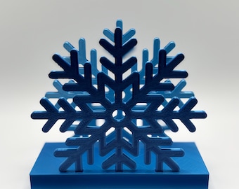 Snowflake Napkin Holder – 3D Printed Winter Table Décor