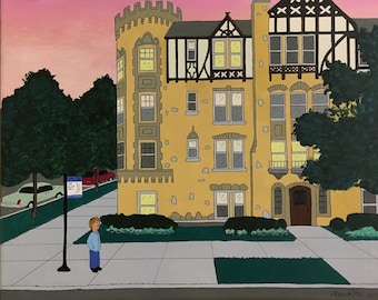 North Kimball Avenue, Chicago, IL (print)