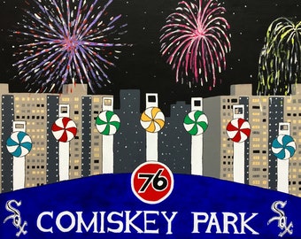 Victory Fireworks, Chicago, 1992