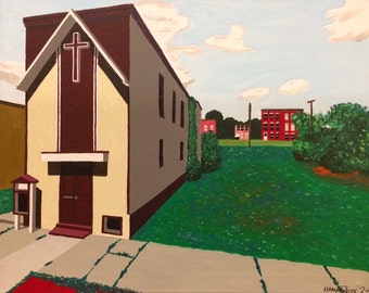 Wooster Street, Pittsburgh, PA (print)