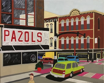 Downtown Muncie, IN (print)