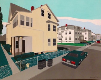 Whipple Street, Fall River, MA (print)