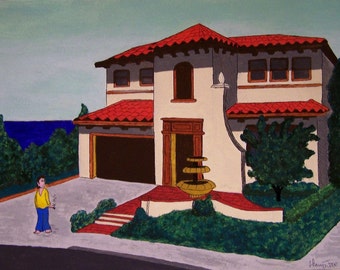 Smoke Break, Malibu, CA (print)