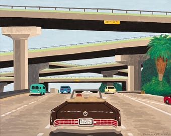 Houston Highways (print)