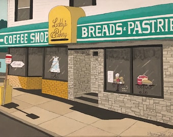 Leddy’s Bakery, Fall River, MA (print)