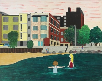 Beach in Rogers Park, Chicago (original)