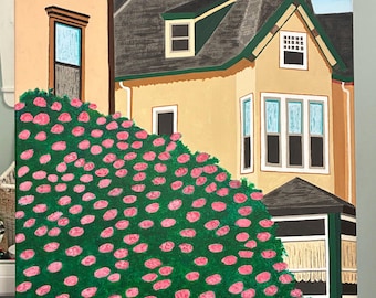 Fleurs de French Street, Fall River, MA (print)