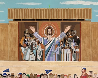 Jesus in South Bend, IN (print)