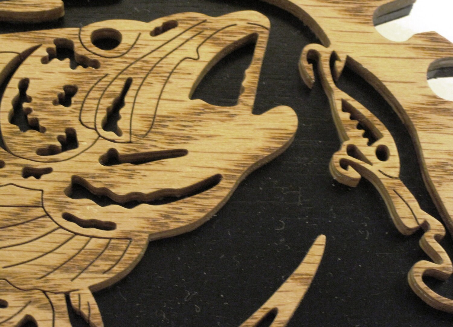 Sawblade With a Hungry Fish Scroll Saw Cut Etsy