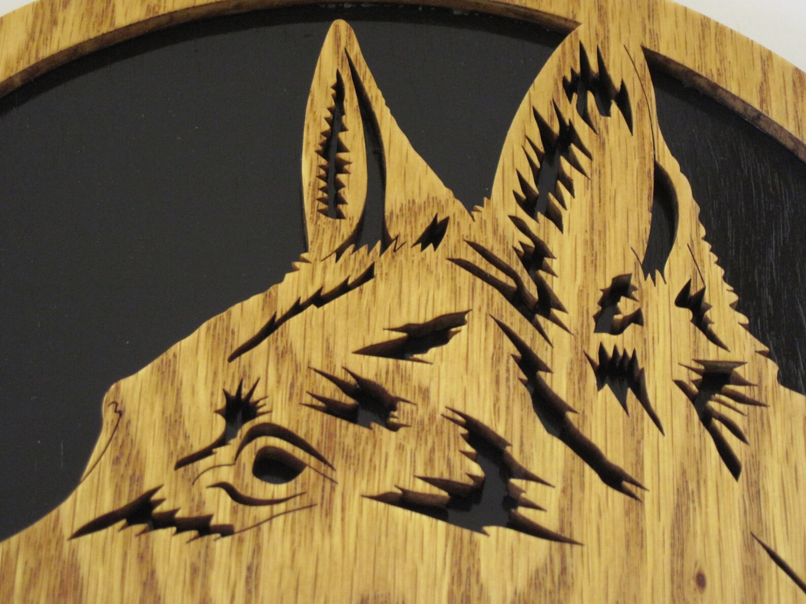 German Shepherd Wall Plaque Scroll Saw Cut Etsy