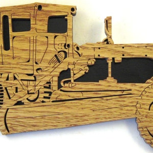 Heavy Equipment Road Grader scroll saw cut handmade, woodworking, wall decor, fretwork image 5