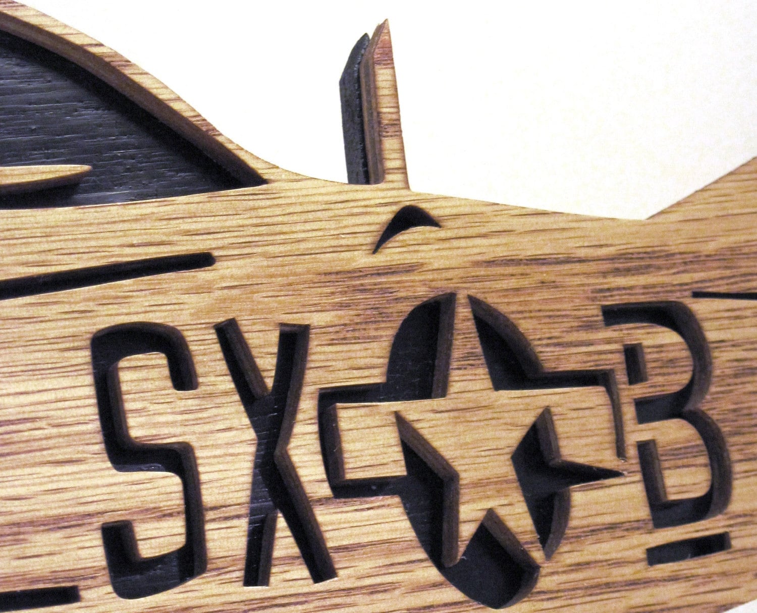 P51 Mustang Airplane Scroll Saw Cut Etsy