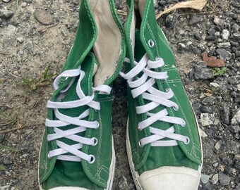 Size 13 Vintage 80s 90s Converse Cons Weapon Basketball Hi Top 