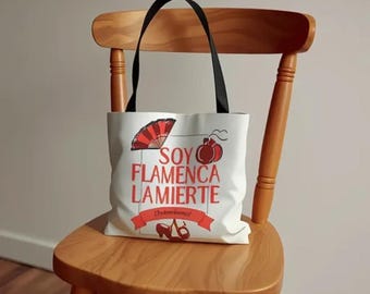 Bolsa de tela Bailaora Flamenca (AOP)