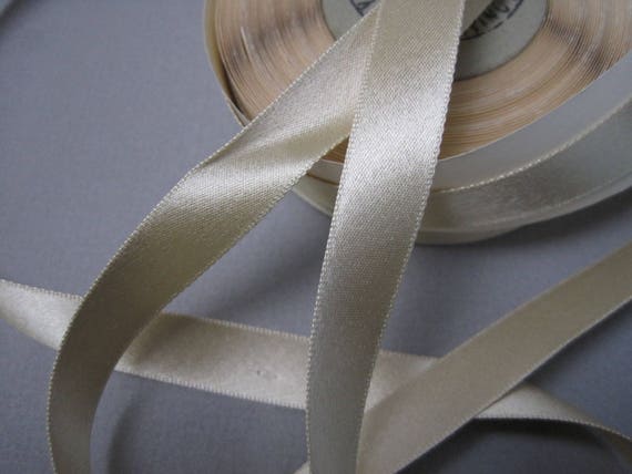 pewter satin ribbon
