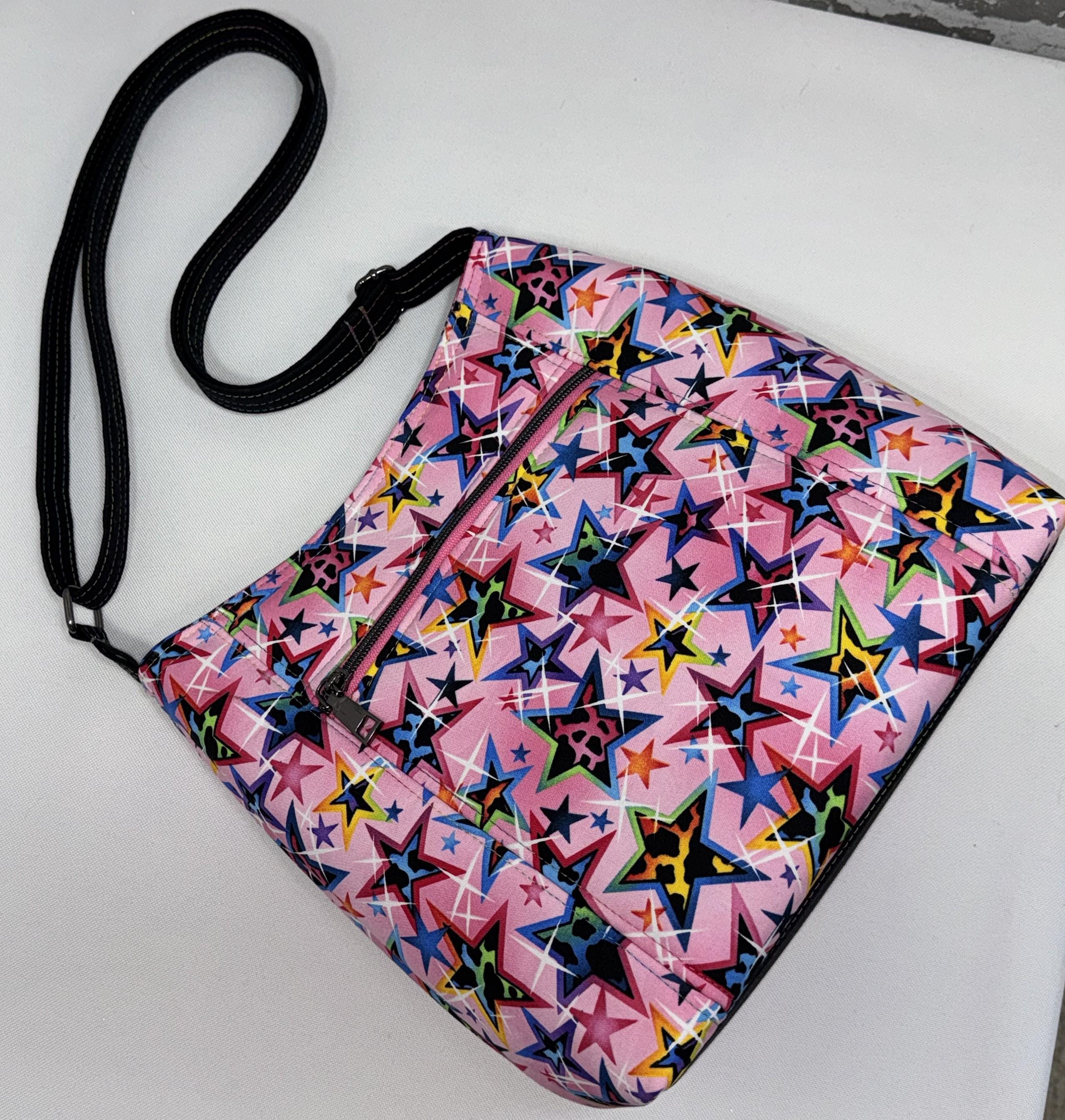 Lot De 2 Pochettes Pour Filles – Cœurs, Paix, étoiles, Léopard, Noir, Tailles 4 à 8 Ans, Neuves