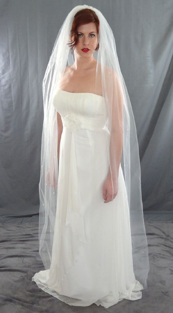simple wedding veil styles