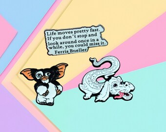 Magnetic Needle Minders, Nostalgic Fridge Magnet, Dorm Whiteboard Magnet - 1980s Movie