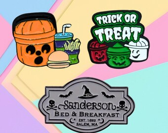 Magnetic Needle Minders, Nostalgic Fridge Magnet, Dorm Whiteboard Magnet - Trick or Treat
