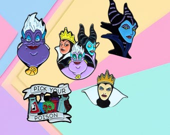 Magnetic Needle Minders, Nostalgic Fridge Magnet, Dorm Whiteboard Magnet - Villian