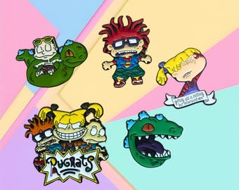 Magnetic Needle Minders, Nostalgic Fridge Magnet, Dorm Whiteboard Magnet - 90s Saturday Cartoons