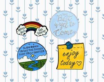 Grand Millennial Magnetic Needle Minders, Nostalgic Fridge Magnet, Dorm Whiteboard Magnet- Mental Health Encouragement 2