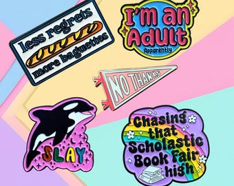Magnetic Needle Minders, Nostalgic Fridge, Dorm Whiteboard, Needle Holder - Millennial Sarcastic School Supplies