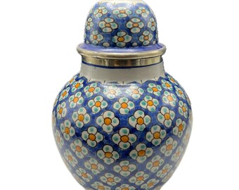 フェズで手作りされたモロッコの花瓶 - Etsy 日本