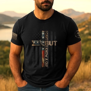 I Can't But I Know A Guy Shirt, Bible Verse Shirt, Religious Shirts, Christian Apparel Gift, Faith Based Shirt, Faith Cross Shirt