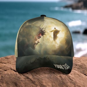 Redeemed Hat, Christian Hat, Jesus Hat, Religious Cap, Personalized Christian Jesus Hat, Cross Hat For Men, Religious Gifts
