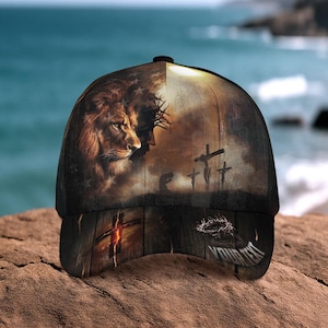 Redeemed Hat, Christian Hat, Jesus Hat, Religious Cap, Personalized Christian Jesus Hat, Cross Hat For Men, Religious Gifts