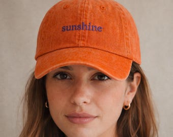 Personalized Vintage Cap Custom Embroidered Hat Cap Custom Bachelorette Party Hat Baseball Cap for Dad  Washed Cap for Women Gift for Her