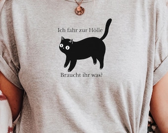 I'm going to hell cat t-shirt | Funny cat t-shirt | Cat t-shirt | Cat shirt | Funny shirt | Saying t-shirt funny cat