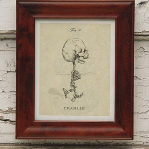 Lucy Skeleton Print 8x10 image 4