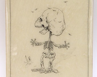 Pigpen Skeleton on Panel (last one)