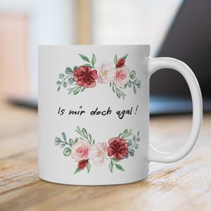Funny mug with saying or motif. Funny ceramic mug for coffee, tea, gift idea for office, friends and family.