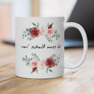 Funny mug with saying or motif. Funny ceramic mug for coffee, tea, gift idea for office, friends and family.