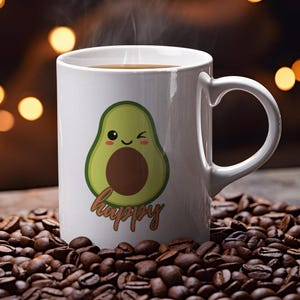 Funny mug with saying or motif. Funny ceramic mug for coffee, tea, gift idea for office, friends and family.
