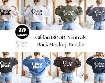 Maqueta de sudadera Gildan 18000, maqueta de sudadera G180, maqueta de sudadera, maqueta de tienda nueva, maquetas de modelos