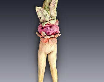 Bananas ceramic sculpture by artist Victoria Martin