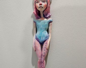 Unknown Talent ceramic sculpture by artist Victoria Rose Martin