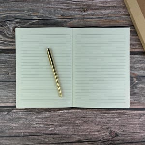Refillable A5 Journal: Custom Notebook