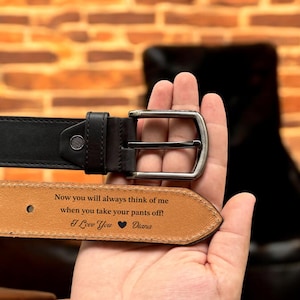 Personalized Leather, Thanksgiving Gift, Gift For Husband, Gift for Him, Custom Engraved Belt For Men, Father’s Day Gift, Anniversary Gift,