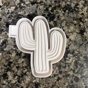 Cactus car freshie silicon mold